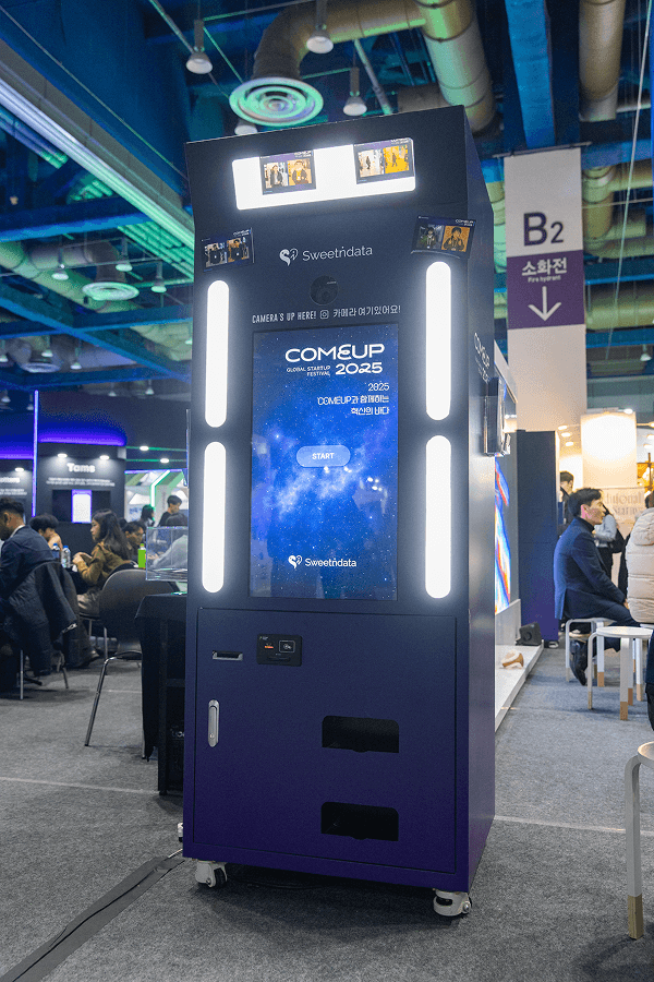 COME UP 2025 AI팝업 사례